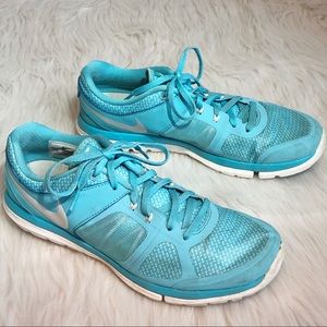 Nike Flex Women’s Running Shoe Blue Summit White, size 9.5